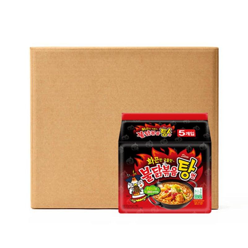 1 Karton Samyang Instant Nudeln Hot Chicken 8 x 5 x 145 g
