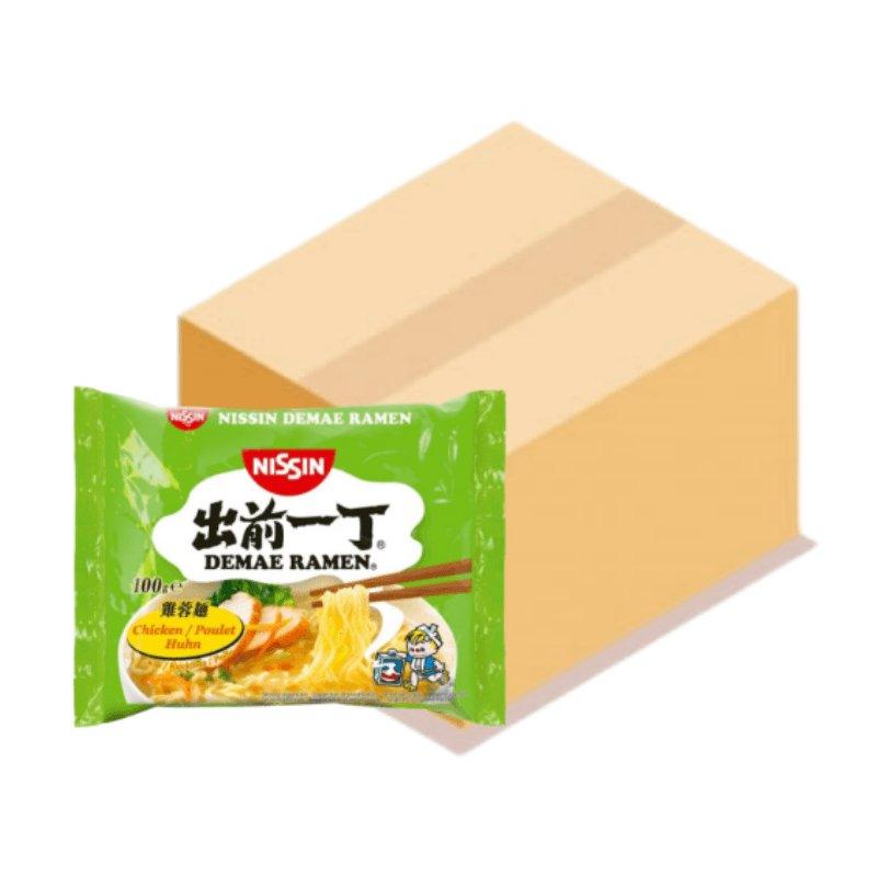 1 Paket Nissin Instant Nudeln Hühnerfleisch Geschmack 30 x 100 g