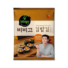 BIBIGO Roasted Gim – Gerösteter Seetang für Gimbap 22g