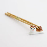 Essstäbchen Lieger Shiba Braun