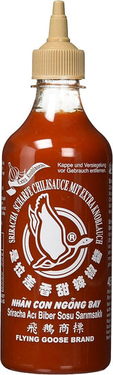 MHD:28.07.2025 Flying Goose Braune Sriracha Chillisauce 730ml