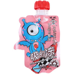 Want Want Lutschgelee (Erdbeergeschmack) 80G