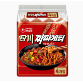 Nongshim Chapaghetti nach Sichuan-Art 137 g x 4 Stück