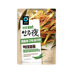 CJO Anjuya Gegrillter Pollack-Snack – Cheongyang-Teriyaki-Geschmack 25g