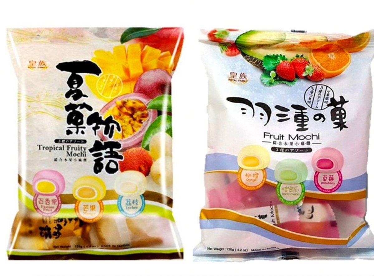 2er Set MOCHI SELECTION von  Royal Family mit 2 verschiedenen Sorten geschmackvolle Mochis