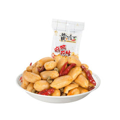 5er-Pack HUAGNFEIHONG Knusperig Erdnuss, scharf 110 g x 5
