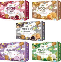 5er Set MOCHI SELECTION von Bamboo House mit 5 verschiedenen Sorten Klebreiskuchen | 30 geschmackvolle Mochis