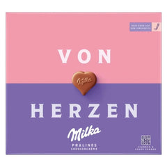 Milka Pralinen Hab Dich Lieb Erdbeercreme 110 g