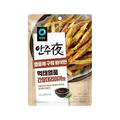 CJO Anjuya Gegrillter Pollack-Snack – Sojasauce-Teriyaki-Geschmack 25g