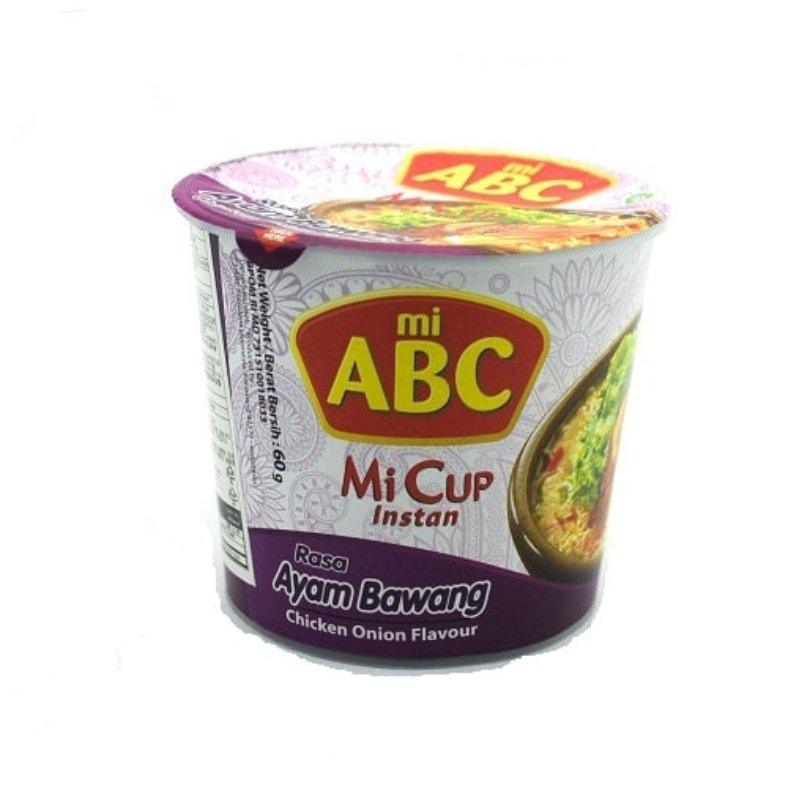ABC Instant-Nudel-Becher mit Zwiebel-Hühnergeschmack, 60