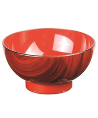 ABS Lacquerware Schüssel 11,5 x 6,5 cm Rot