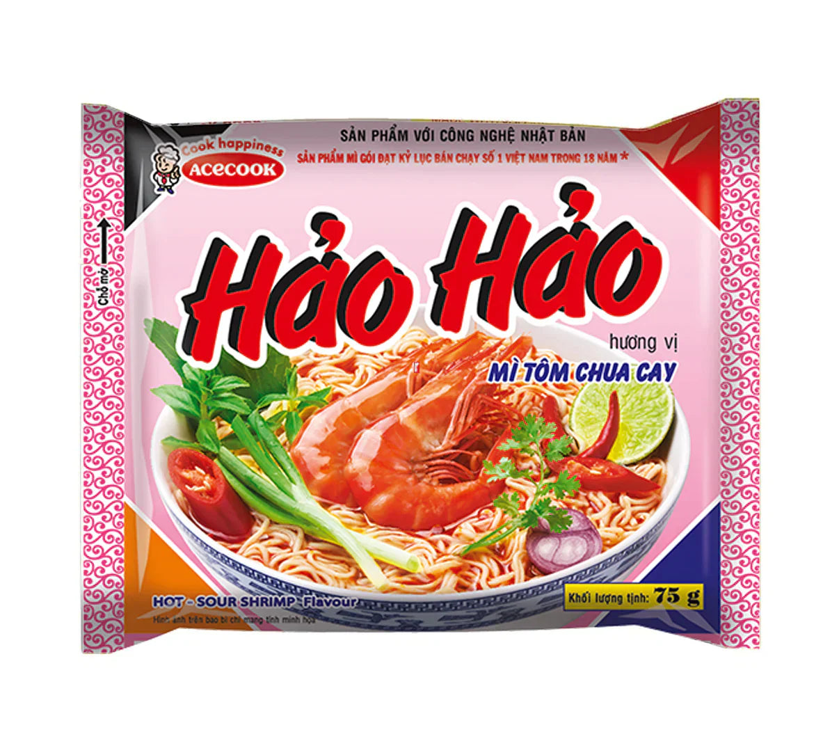 Acecook Hao Hao Sate Onion Flavour 74 g