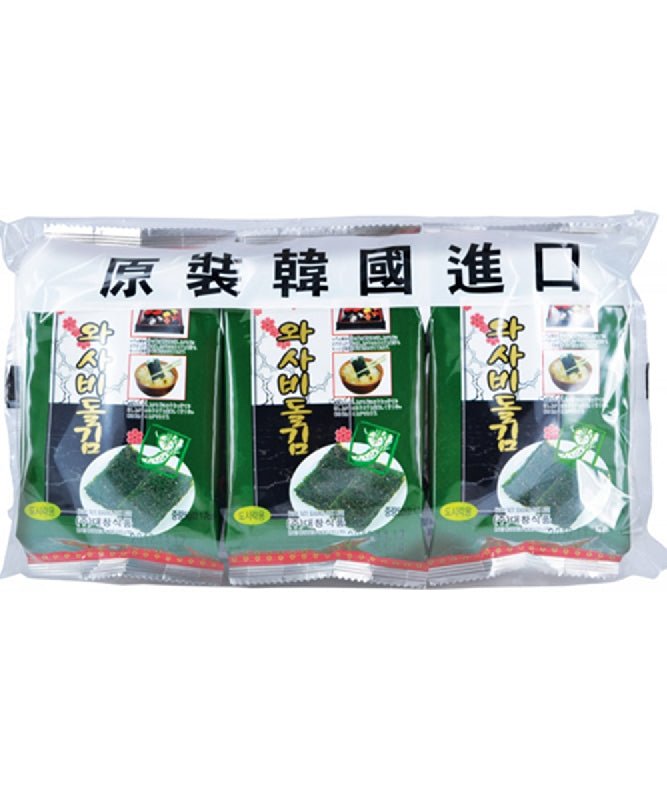 Algen Wasabi Geschmack 3 x 5 g