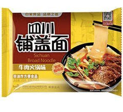 Baijia Sichuan Breit Nudeln Rindgeschmack 120 g