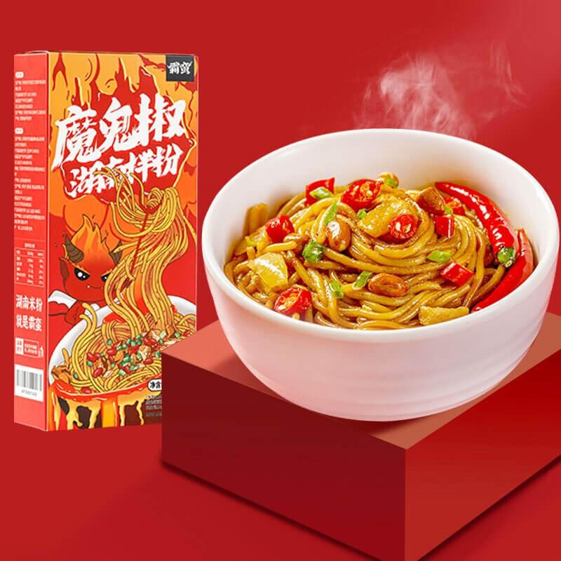 BaMan Rice Nudel Hunan Style, Very Hot 195.6 g