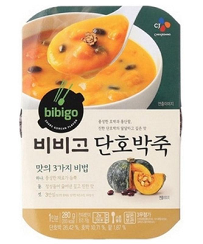 BIBIGO Instant Kürbis Reisbrei mit Azukibohnen 280 g