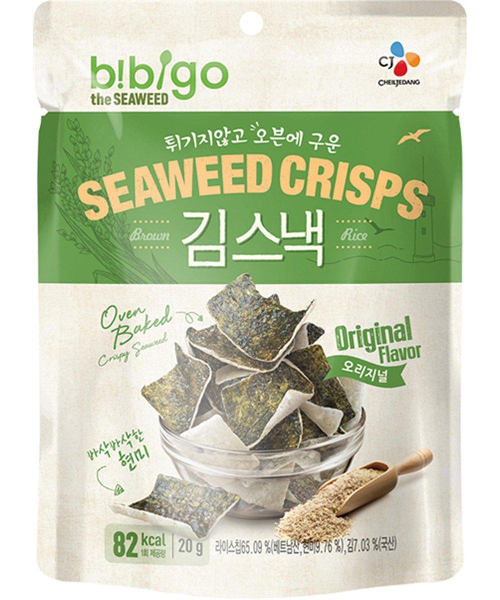 MHD: 07.09.2023 BIBIGO Seetang Reis Chips 20 g