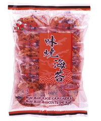BIN BIN Würzige Reiscracker mitSeetang 135 g