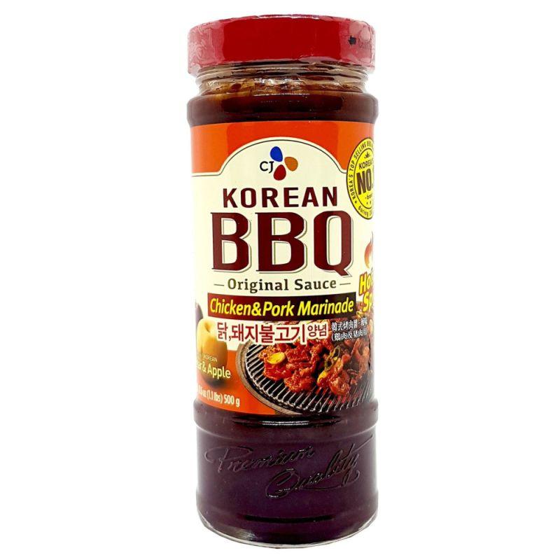 CJ Korean BBQ Original Sauce Huhn & Schweinefleisch Mariande 500g