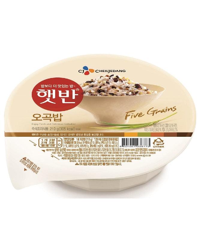 CJ Minuten-Reis mit gekochtem Mehrkorn 210 g