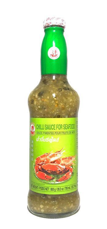 COCK Chilisauce für Meeresfrüchte grün 700 ml