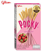 MHD:22.12.2024 GLICO Pocky Keksstäbchen Erdbeere 55 g