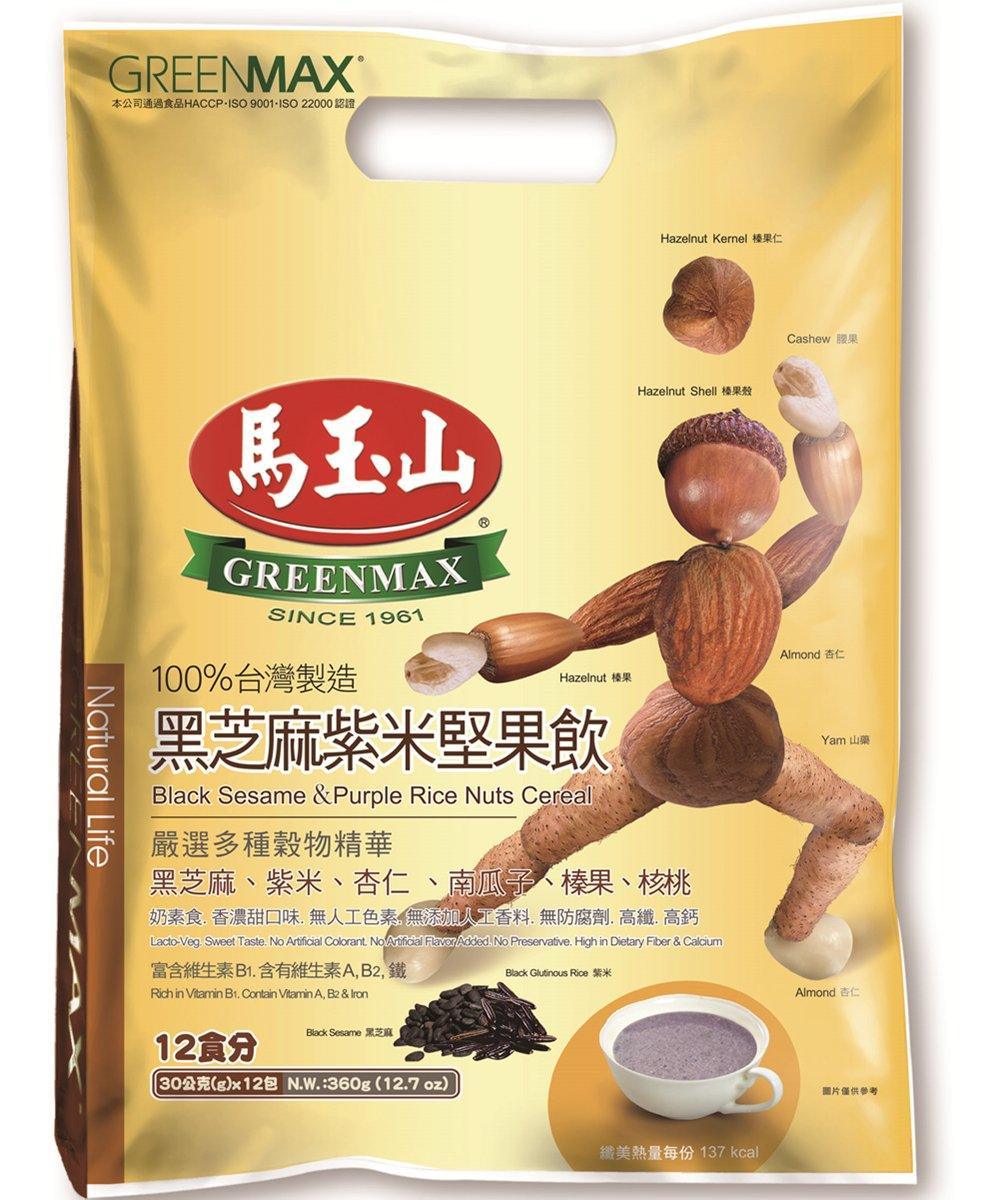 GREENMAX Getreide Mischung mit Schwarzen Sesam 12 x 30 g