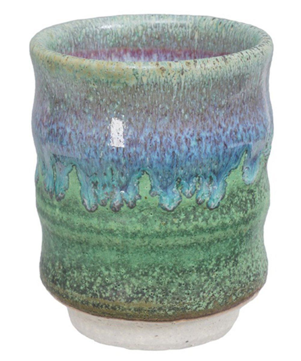 Handmade Becher 7 x 9cm Grün