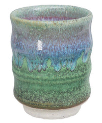 Handmade Becher 7 x 9cm Grün