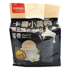 Kaman Duck Black Golden Crisp Ice Cream Flavored Cone 180 g