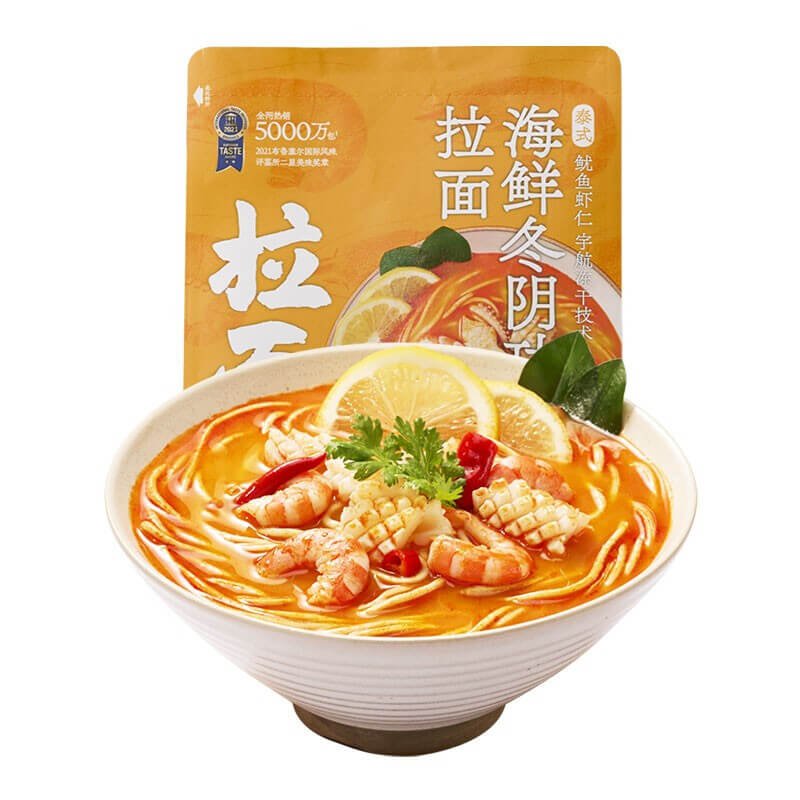 LaMianShuo Thailändische Tom Yum Goong Scharf-Sauer Ramen 149.5 g