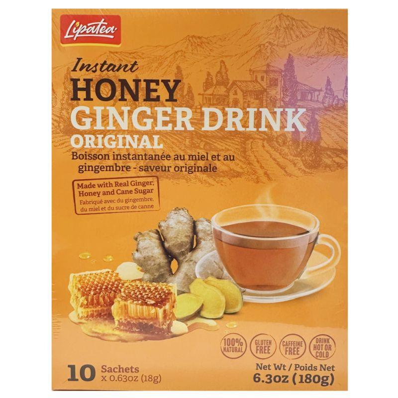 LIPATEA Instant Honig-Ingwer-Getränk 10 x 18 g