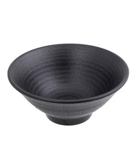 Melamin Zen Nudelschüssel Schwarz 14.2 x 6.35 cm 325 ml
