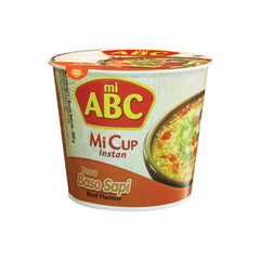 MHD: 24.10.2023 ABC Instant Cup Noodle Beef 60 g