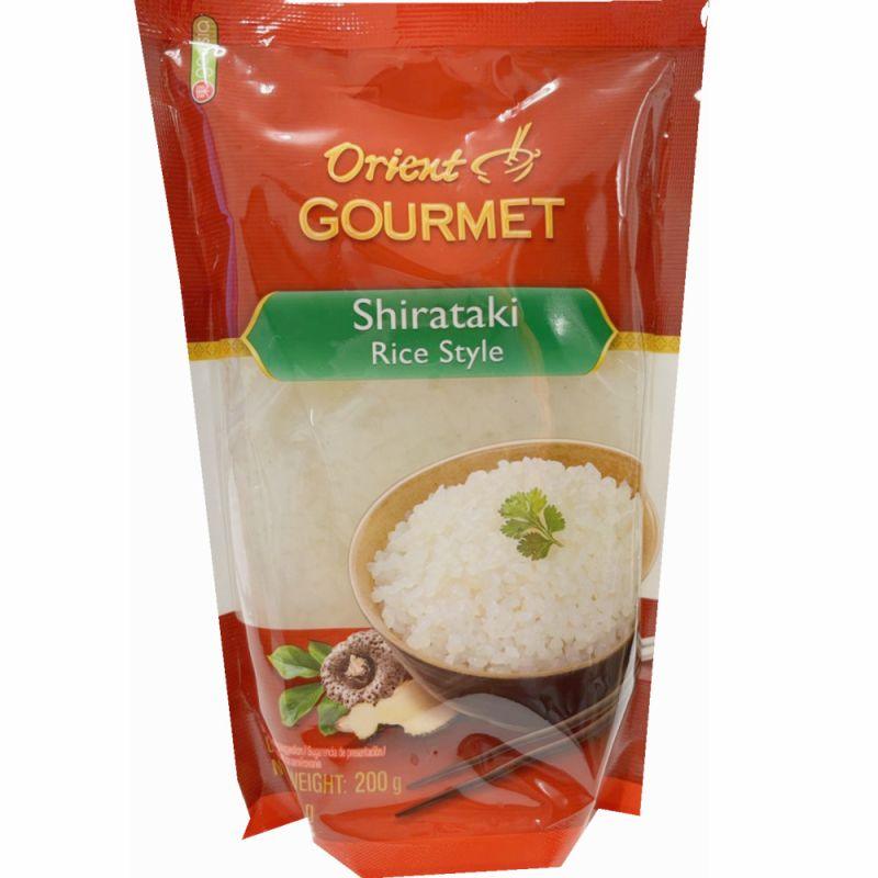 Orient Gourmet Shirataki Reis aus Konjakmehl 270 g/200 g