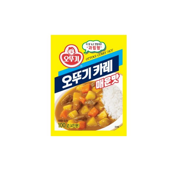 Ottogi Curry Pulver würzig 100 g
