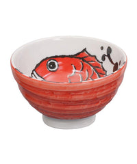 Red Mixed Bowls Carp 11,2 x 7,2 cm