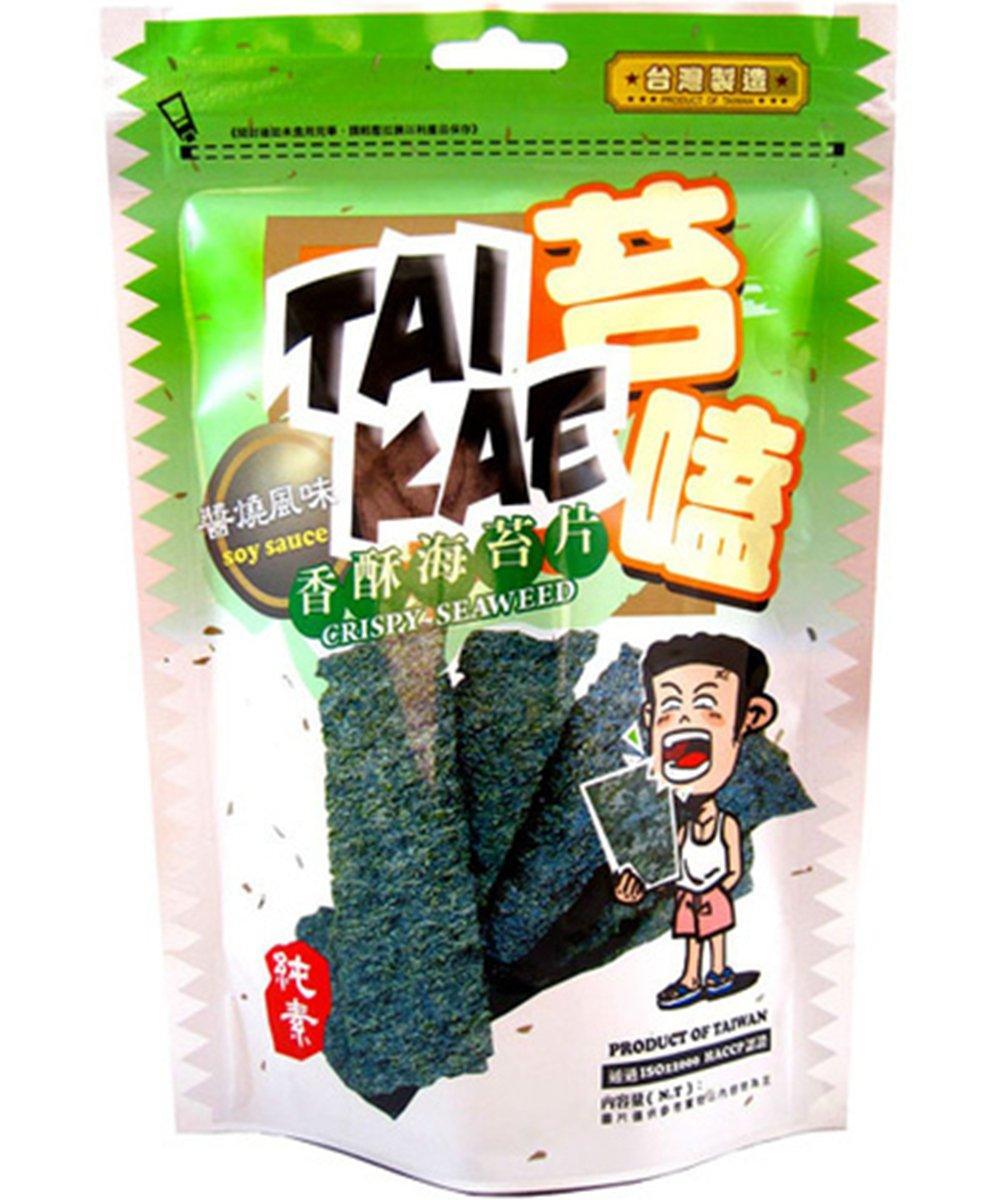 TAIKAE Knusprige Algen Sojasoßen Geschmack 45 g