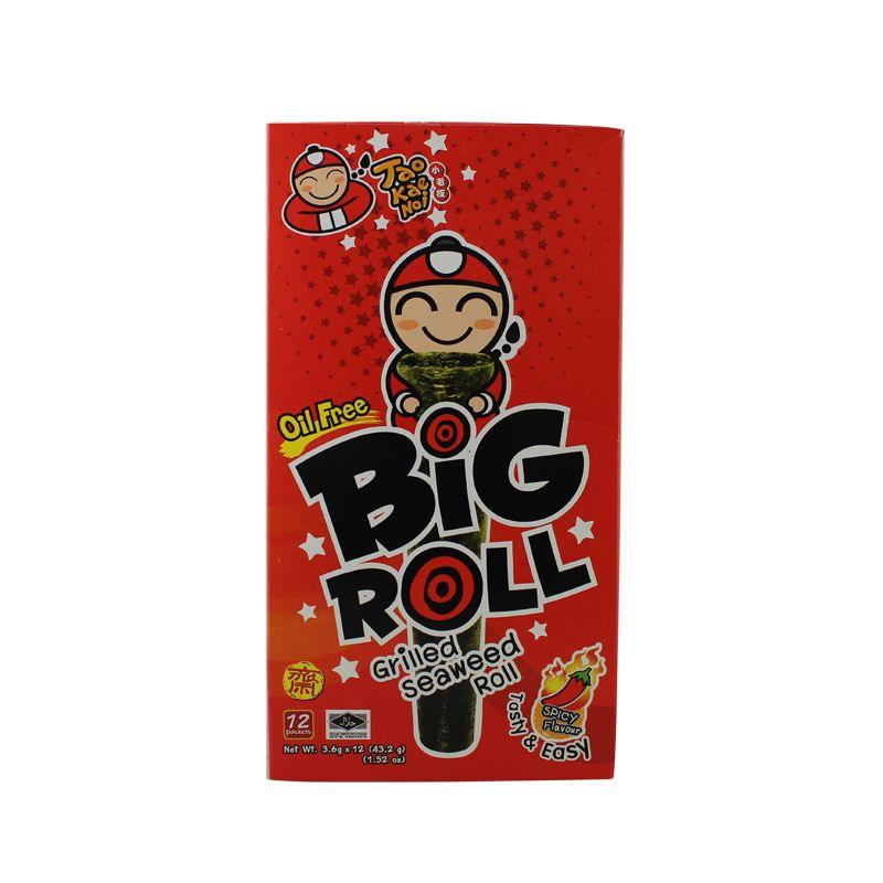 Tao Kae Noi Gegrillte Seetangrolle, Scharf 27 g 3 g x 9