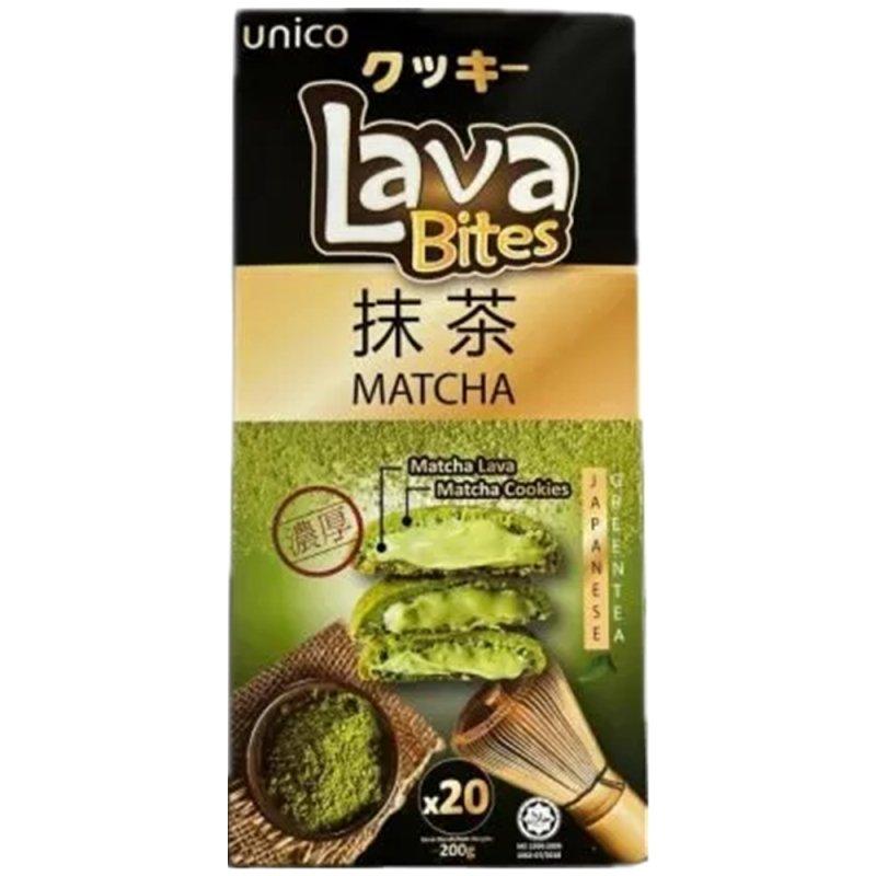 UNICO Lava Cookies mit Matcha-Füllung 200 g