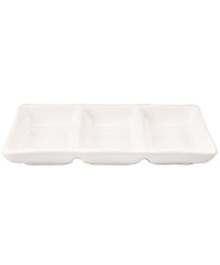 White Serie Sauce Dish 3pcs 17 x 7 x 3cm