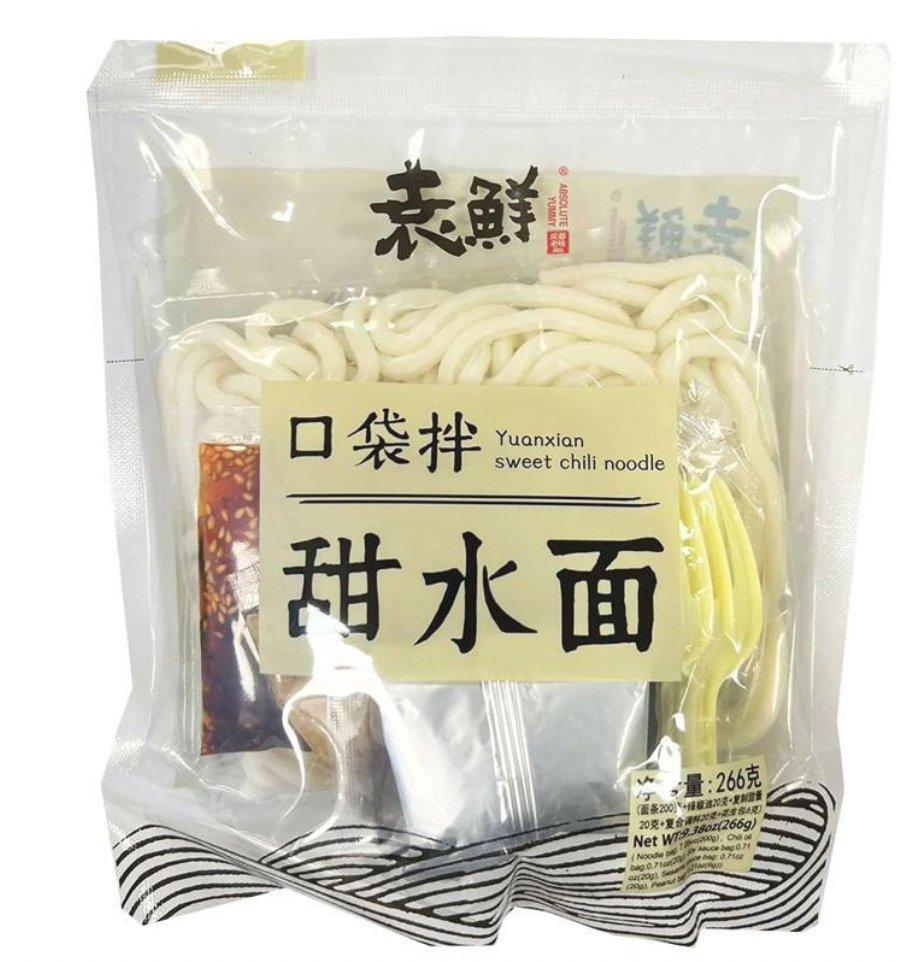 Yuanxian Sweet Water Noodles Instant Pocket Mix 268 g