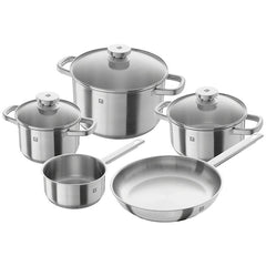 Zwilling Joy Series Suppentopf 5-teiliges Set mit Glasdeckel