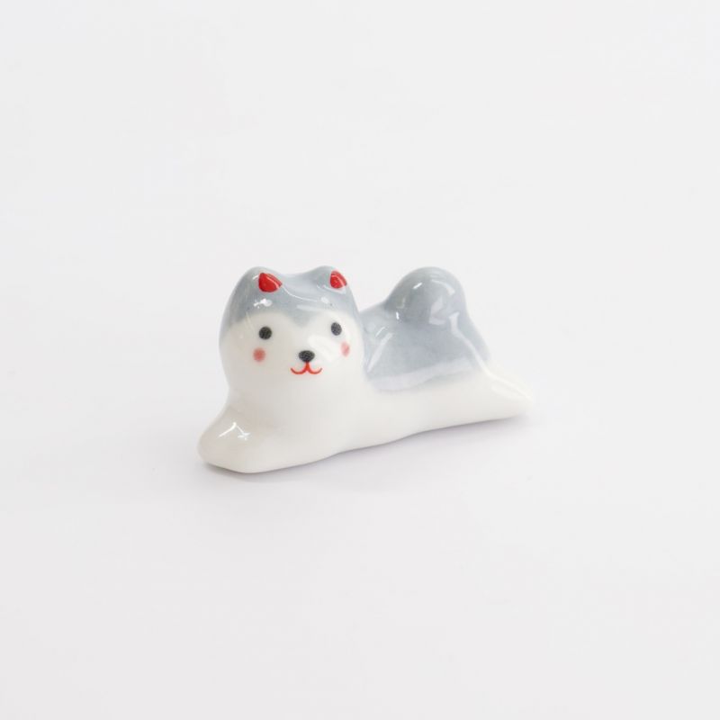 Essstäbchen Lieger Shiba Grau