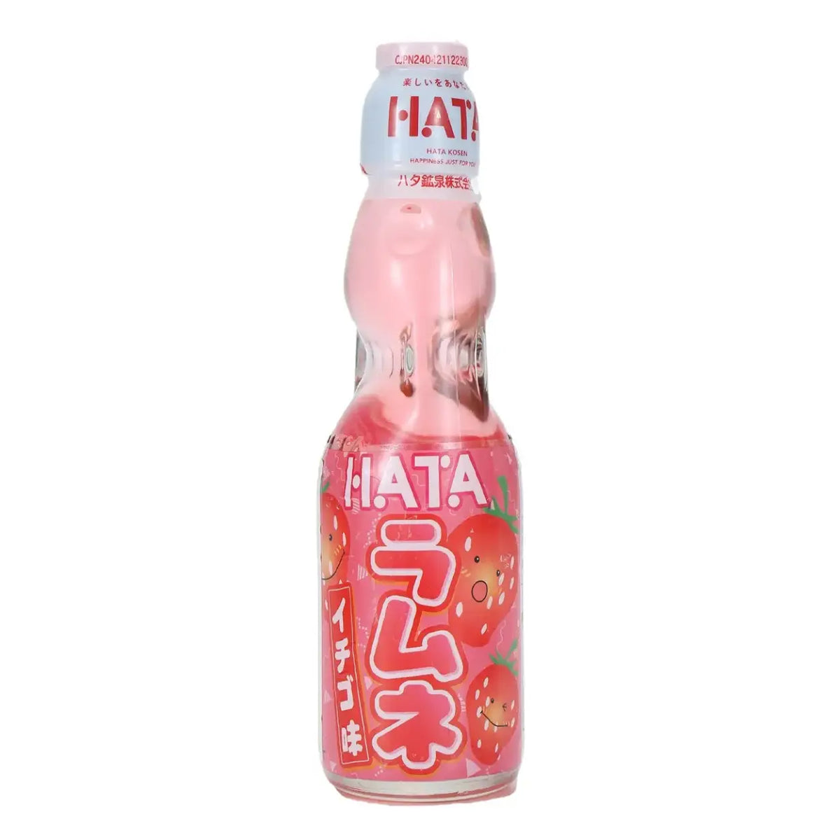 HATA Erdbeeren Ramune kohlensäurehaltiges Getränk 200ml