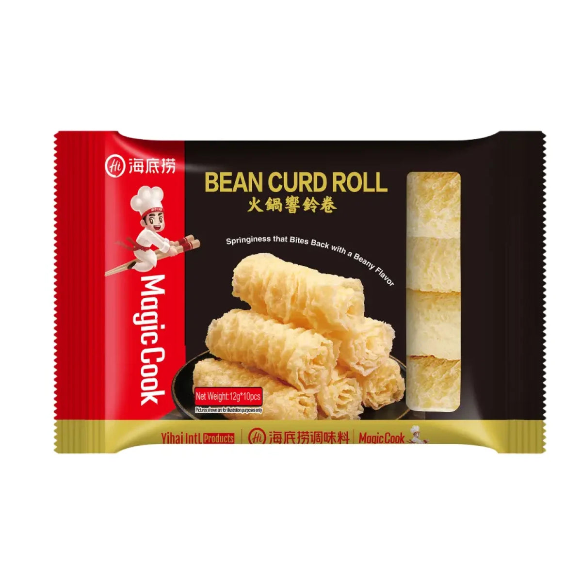 HaiDiLao Bohnencurls (getrocknete Tofuröllchen) - 120g