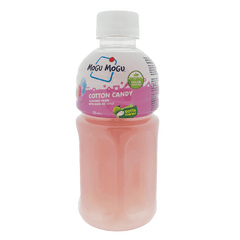 MHD:01.03.2025 Mogu Mogu Nata de Coco Drink met Suikerspin Smaak 320ml