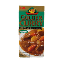 ZHEN S&B Golden Curry Sauce 92 g Japanische Currymischung Mittelscharf