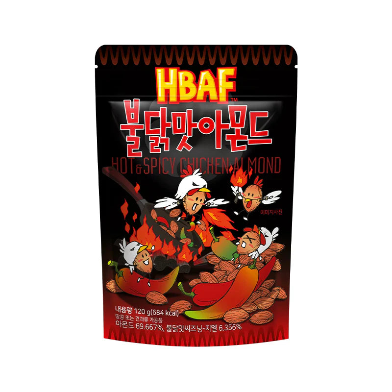 HBAF Mandel - Hot & Spicy Hühnchen  120g