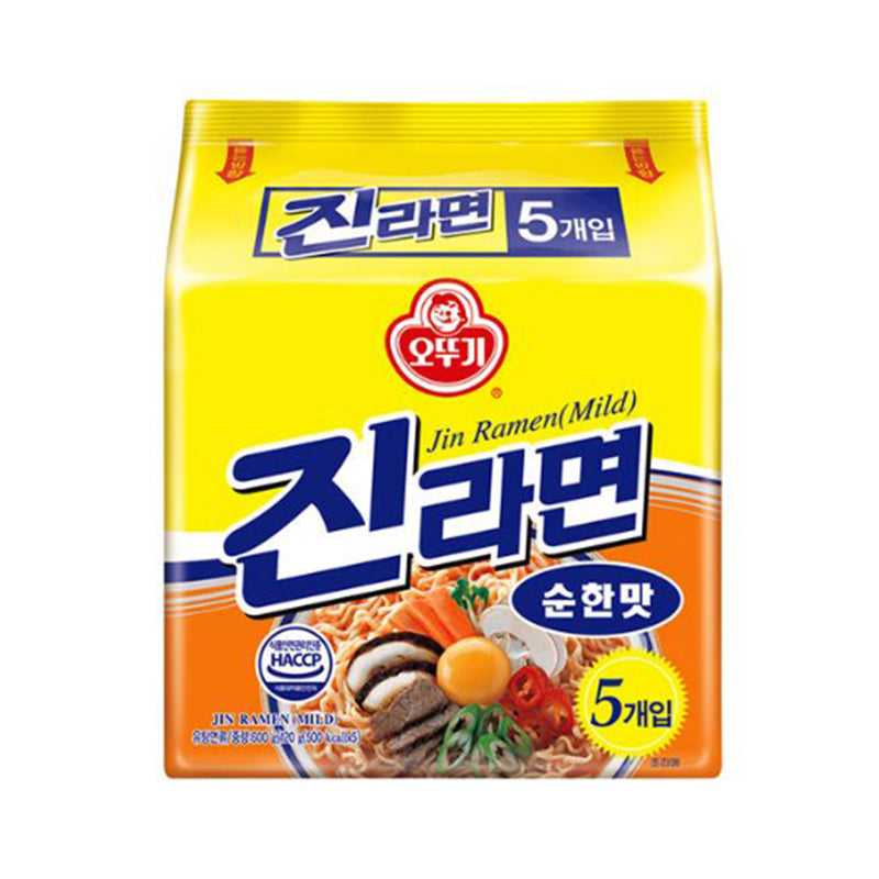 OTTOGI Jin Ramen - Mild [Bündel] 5 x 120g